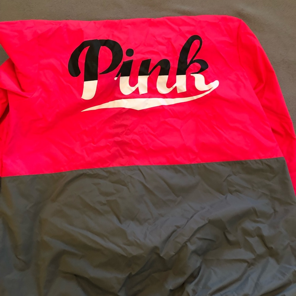 Victoria’s Secret pink rain jacket